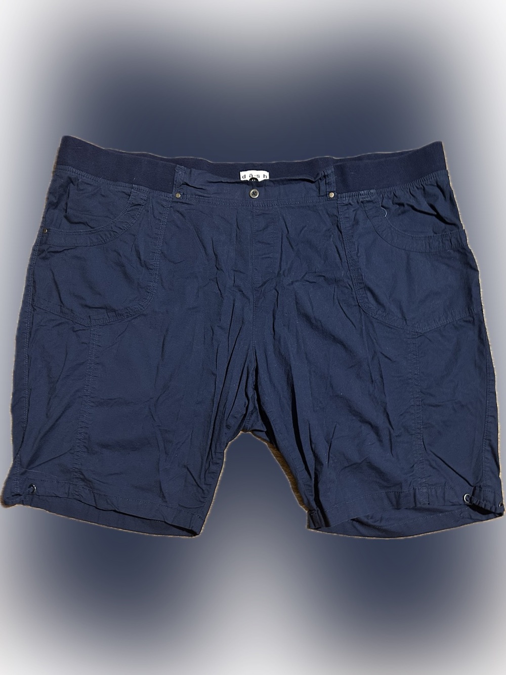 dash Women’s 3X Navy Blue Shorts